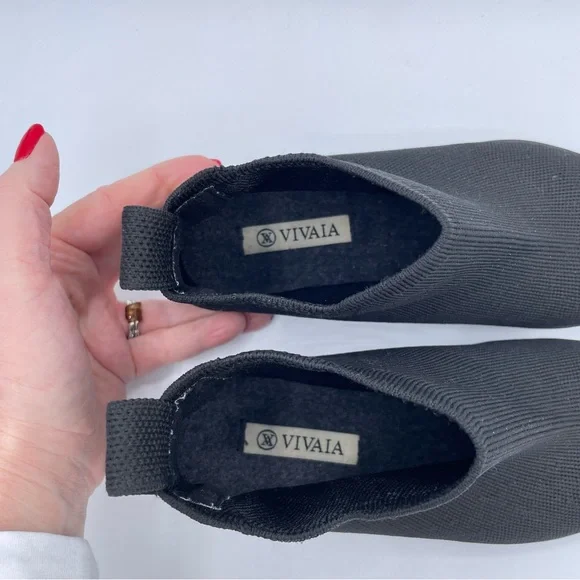 Vivaia Ryan Slip-On Chelsea Boots 36 Black - Picture 11 of 15